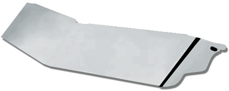 Peterbilt PB - 14" - DROP VISOR 2005 + ULTRACAB ONE PIECE W/CAB MT MIRRORS