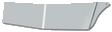 Peterbilt PB - 12" GANGSTER VISOR - FITS 359 SERIES
