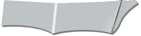 Peterbilt PB - 13" WICKED GANGSTER VISOR - FITS ANY - 370 SERIES & 380 SERIES