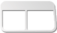 Peterbilt PB 70" SLEEPER WINDOW TRIM - LOWERED LOOK PR