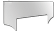 Peterbilt PB SLEEPER SHOCK COVER - 379,389 ANGLED FULL COVER