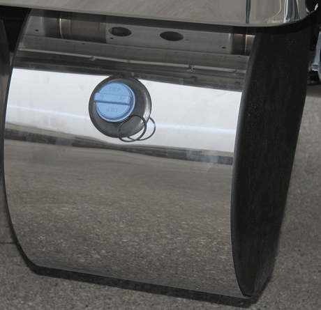 Peterbilt UREA FUEL TANK COVER - STAINLESS