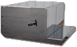 Peterbilt PB - 379,388, 389 REAR TOOL BOX - STAINLESS W/TIE DOWNS - MOLDED LID