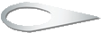 Peterbilt PB AMERICAN CLASS INTERIOR DOOR LOGO - TEAR DROP - PR