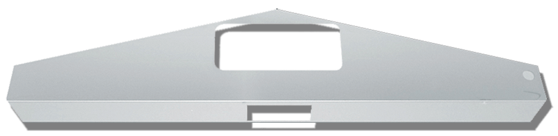 Peterbilt PB HEAD LINER COVER RADIO ONLY 379