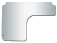 Peterbilt PB LOWER HEATER PANEL 99-00