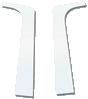 Peterbilt PB - 379 SIDE WINDOW POST COVERS 2001/NEWER 2 PC (L+R)
