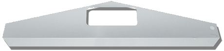 Peterbilt PB - 389 CONSOLE COVER BOX-1 PC W/4" LIP