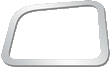 Peterbilt PB - 389 CENTER DOOR TRIM - DRIVERS SIDE