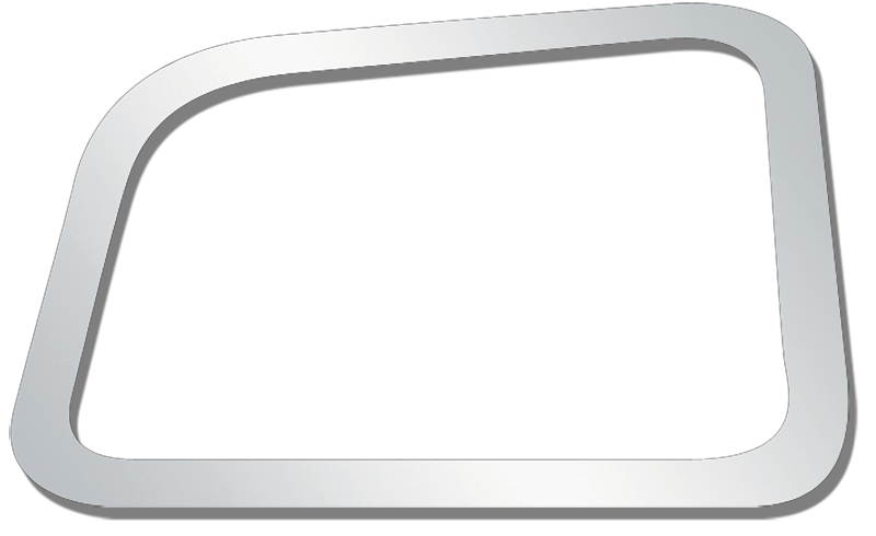 Peterbilt PB - 389 CENTER DOOR TRIM - DRIVERS SIDE