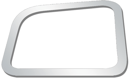 Peterbilt PB - 389 CENTER DOOR TRIM - DRIVERS SIDE