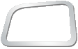 Peterbilt PB - 389 CENTER DOOR TRIM - PASSENGER SIDE