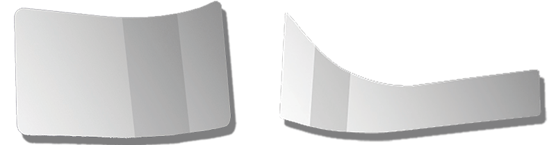 Peterbilt PB BEVERAGE CONTAINER TRIM 01-NEWER - 2PC
