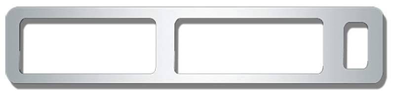 Peterbilt PB 70" ULTRA SLEEPER UPPER LEFT CONTROL TRIM - 379