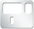 Peterbilt PB 70" ULTRA SLEEPER LOWER LEFT CONTROL PANEL TRIM