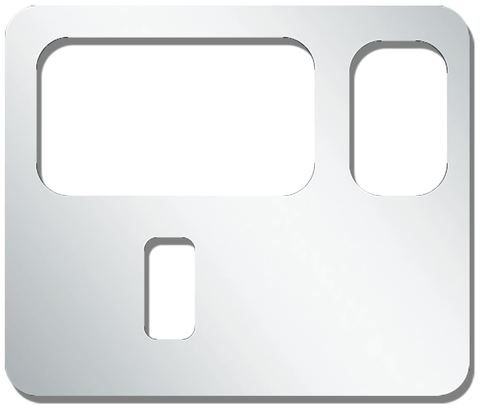 Peterbilt PB 70" ULTRA SLEEPER LOWER LEFT CONTROL PANEL TRIM