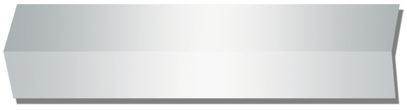 Peterbilt PB - FRONT HEAD LINER TRIM - 388, 389 - 63" FLAT-TOP