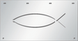 ANTI-SAIL PANELS - FISH - 15" X 24" - PR