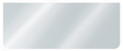 FLAT PERMIT PANEL - 4 X 10 - TAPE MOUNT