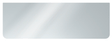 FLAT PERMIT PANEL - 4 X 12 - TAPE MOUNT