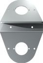 UNIVERSAL UNDER FRAME-MOUNT, WM LIGHT BRACKET (2 PIECE)