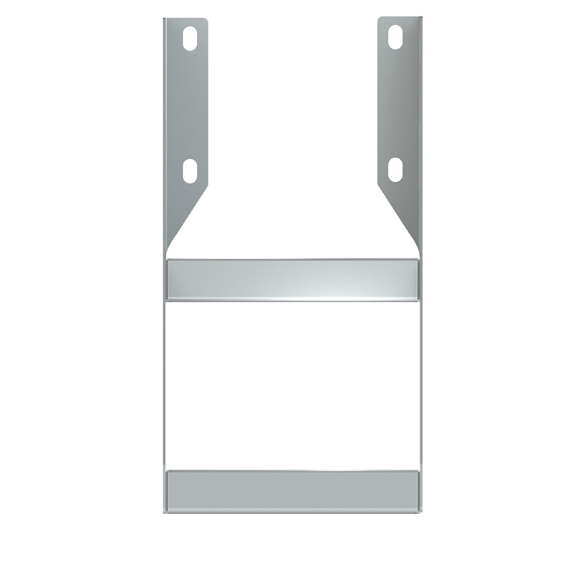 FRAME STEPS - 12" STAINLESS STEPS W/CHROME STEEL SIDES