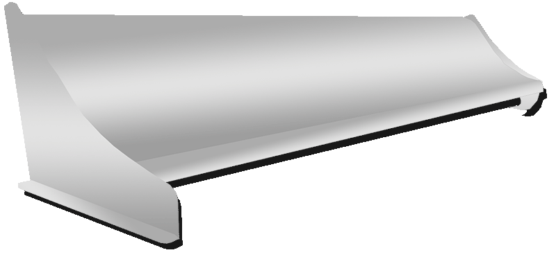 Turbowings WHALE TAIL 70 X 19 - WING VERSION