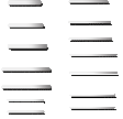 REAR SLEEPER TRIMS - VOLVO VT SERIES - SIDES - 14 PCS